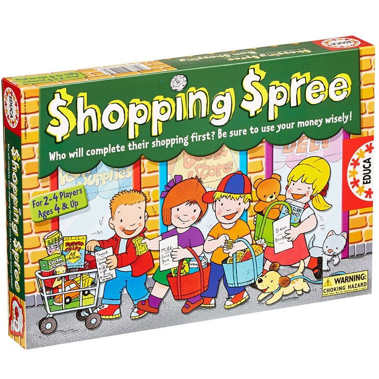 free shopping spree games